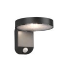 Antracité venkovní nástěnné světlo se senzorem pohybu moderní, Sunny, 4,5W, LED 3000 K, IP44