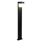 Černá solární venkovní lampa stojací moderní, Kadija, 5,5W, LED 4000 K, IP44