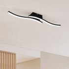 Černé stropní svítidlo moderní, Go, 5W, LED 4000 K