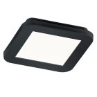 Černé stropní světlo do koupelny moderní, Gistrup, 10W, LED 3000 K, IP44