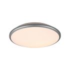 Šedé stropní světlo moderní, Celine, 20W, LED 3000 K, s 3stupňovým stmíváním