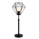 Industriální stolní lampa černá, Jochem, s vypínačem
