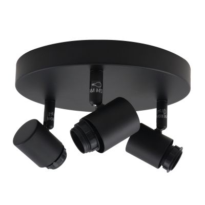 Hliníkové závěsné světlo černé, Rika