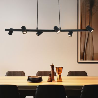 Moderní závěsné světlo černé, Carlos