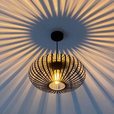 Industriální závěsné světlo černé, Lieve