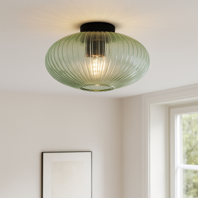 Designové stropní světlo zelené, Charlois