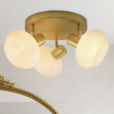 Designové stropní bodové světlo bílé, Skip