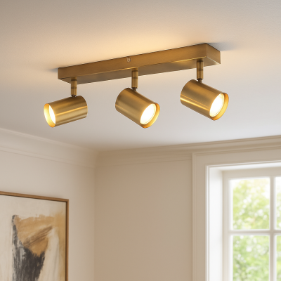 Moderní stropní bodové světlo bronzové, Elena