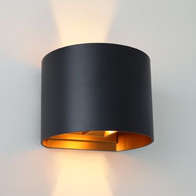 Moderní lampa up down černá, Dion, IP65