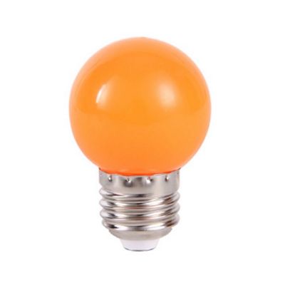 Oranžová LED žárovka - 1 Watt