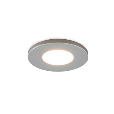 Moderní podhledové světlo na verandu chromové, Dico, 3W, LED 2700 K, IP65