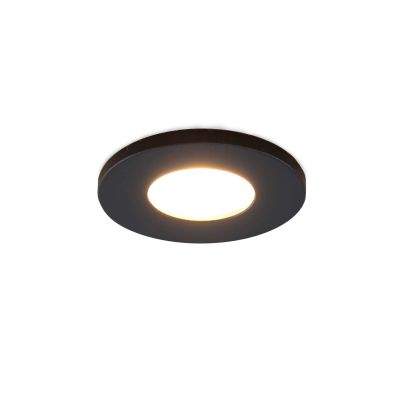 Moderní podhledové světlo na verandu černé, Dico, 3W, LED 2700 K, IP65