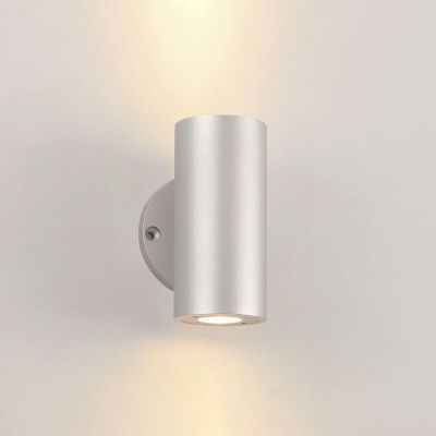 Hliníková lampa up down stříbrná, Salar, 3W, LED 2700 K, IP44