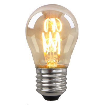 Stmívatelná LED žárovka E27 Olucia Tuelo, jantarová, 4W, 2200K