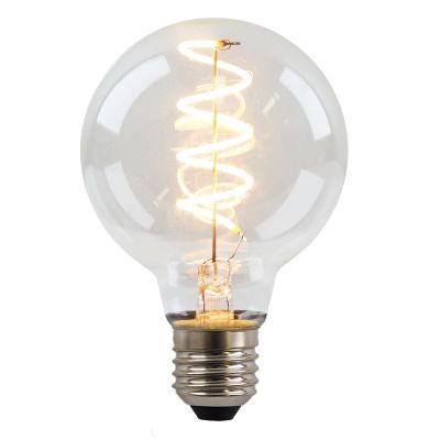 Stmívatelná žárovka E27 Olucia LED Tuelo, G80, 4W, 2700K