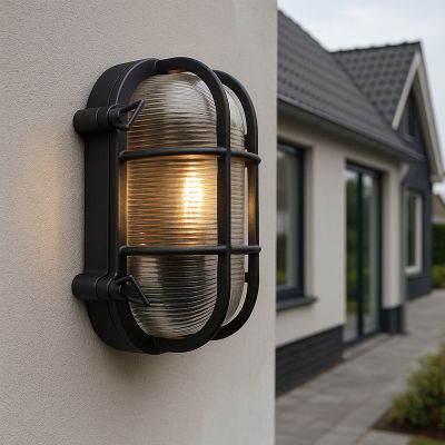 Industriální venkovní bulleye světlo černé, Luce, IP44