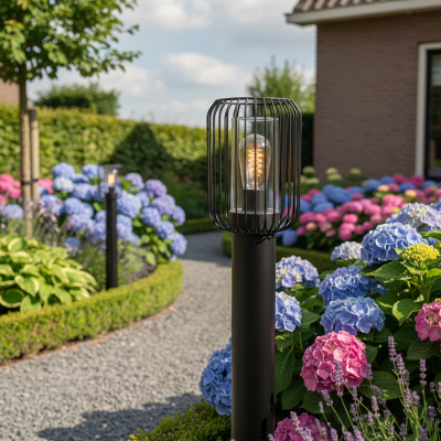 Moderní venkovní světlo černá, Enya, IP44