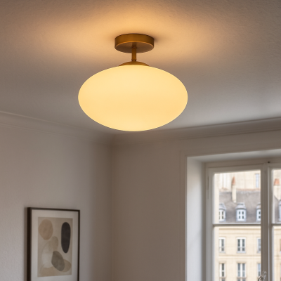 Designové stropní svítidlo bílé, Kimi