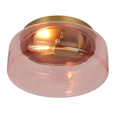 Designové stropní svítidlo růžové, Byron