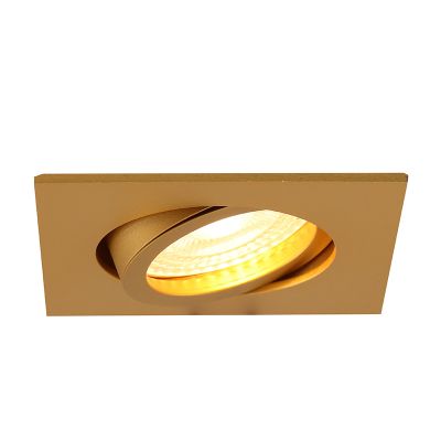 Kovové podhledové světlo mosazné, Onno