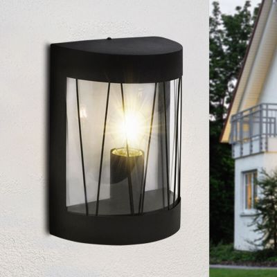 Industriální venkovní světlo černé, Jaynah, IP44