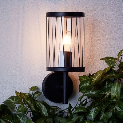 Industriální venkovní světlo černé, Jaynah, IP44