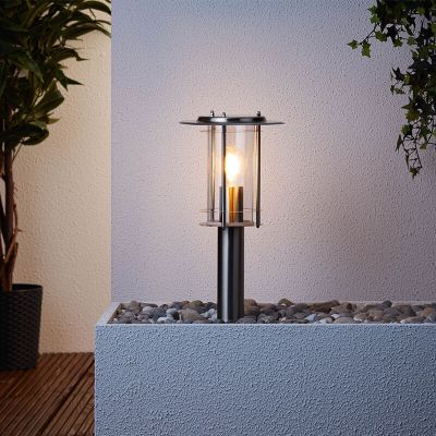 Kovová venkovní světlo chromová, Shamayra, IP44