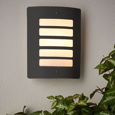 Kovové venkovní světlo antracité, Alea, IP44