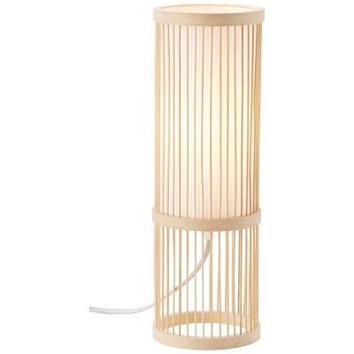 Dřevěná stolní lampa, Kayra, s vypínačem