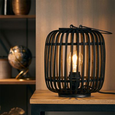 Moderní stolní lampa černá, Brain