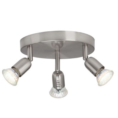 Kovové stropní bodové světlo chromové, Hayo, 50W, LED 3000 K