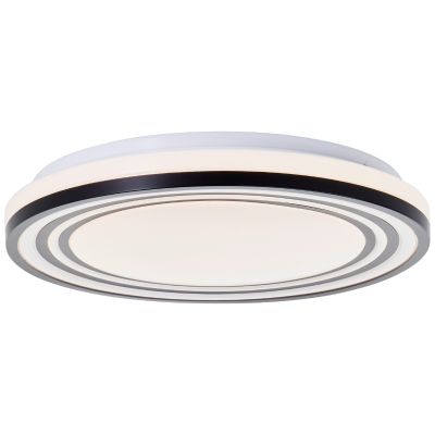 Moderní stropní svítidlo černé, Merlijn, 24W, LED 3000 K