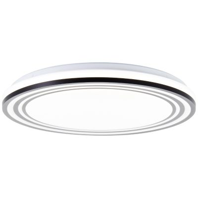 Moderní stropní svítidlo černé, Merlijn, 36W, LED white switch, s dálkovým ovládáním