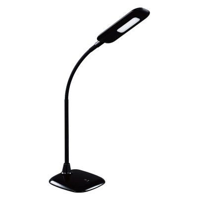 Plastová lampička černá, Jenoah, 5W, LED 6000 K, s dotykovým stmívačem