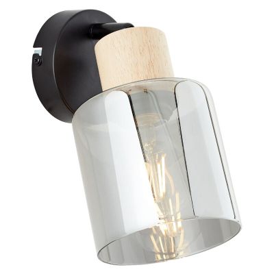 Moderní nástěnné světlo šedé, Serkan