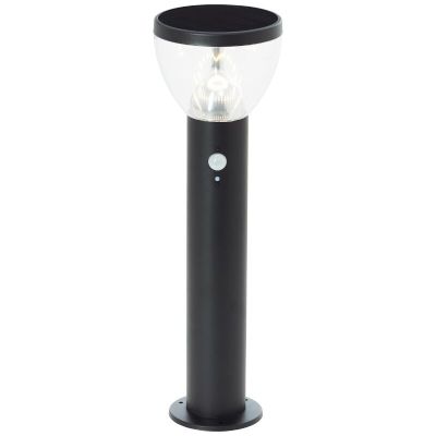 Moderní solární venkovní lampa stojací černá, Saar, 3W, LED 3000 K, IP44