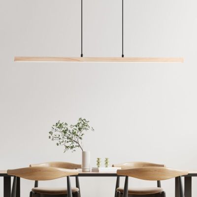 Rustikální závěsné světlo hnědé, Renuka, 19W, LED 3000 K