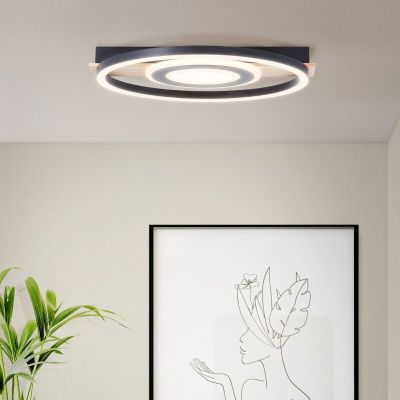 Designové stropní světlo hnědé, Konrad, 20W, LED 3000 K