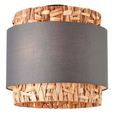 Rustikální stropní svítidlo šedé, Vibeke
