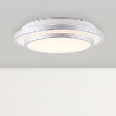 Moderní stropní světlo chromové, Richie, 12W, LED 3000 K