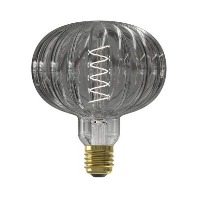 Stmívatelná LED žárovka Calex E27 Metz, šedá, 4W, 2000K