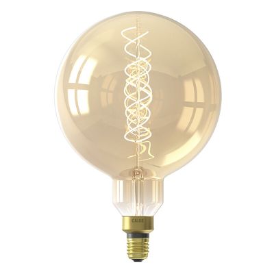 Stmívatelná LED žárovka Calex E27, jantarová, 3W, 2200K