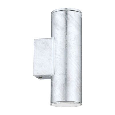 Ocelové moderní venkovní světlo šedé, Marlies, IP44