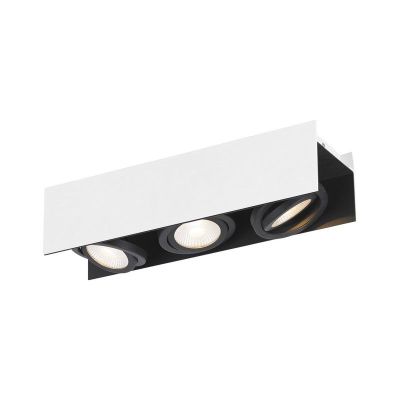 Hliníkové designové stropní svítidlo bílé, Patrik, 5W, LED 3000 K