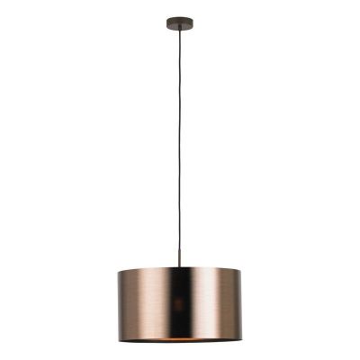 Plastové designové závěsné světlo hnědé, Noor