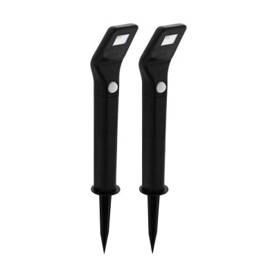 Plastové zahradní bodové osvětlení černé, Zora, 1W, LED 3000 K, IP44