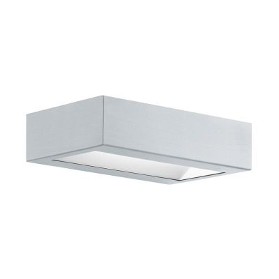 Nerezové Oceli moderní venkovní světlo stříbrné, Simen, 4W, LED 3000 K, IP44