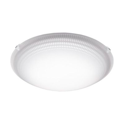Skleněné moderní stropní svítidlo bílé, Armen, 11W, LED 3000 K