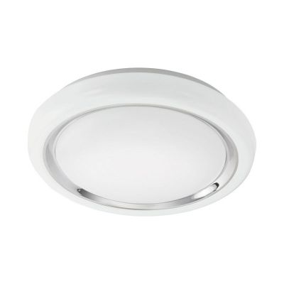 Plastové moderní stropní svítidlo bílé, Carmela, 18W, LED 3000 K