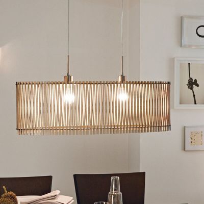 Dřevěné závěsné světlo rustikální, Berry